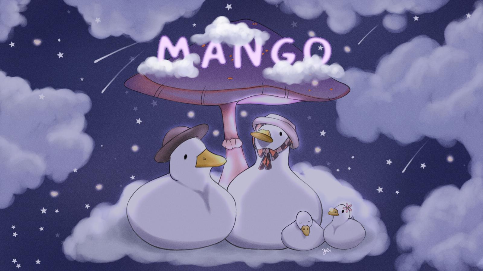 Discovery splash banner for Manga Mango Fans Discord server