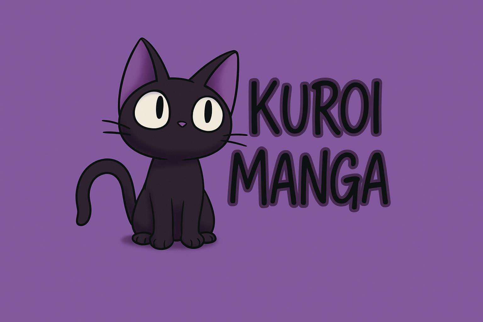 Discovery splash banner for Kuroi Manga Discord server