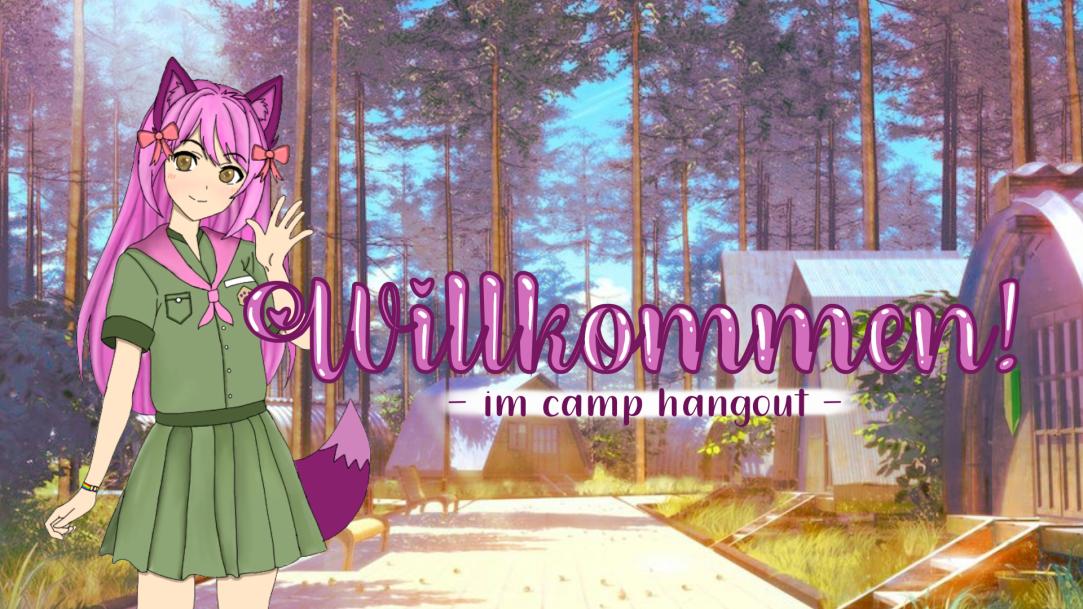 Discovery splash banner for Camp Hangout Discord server