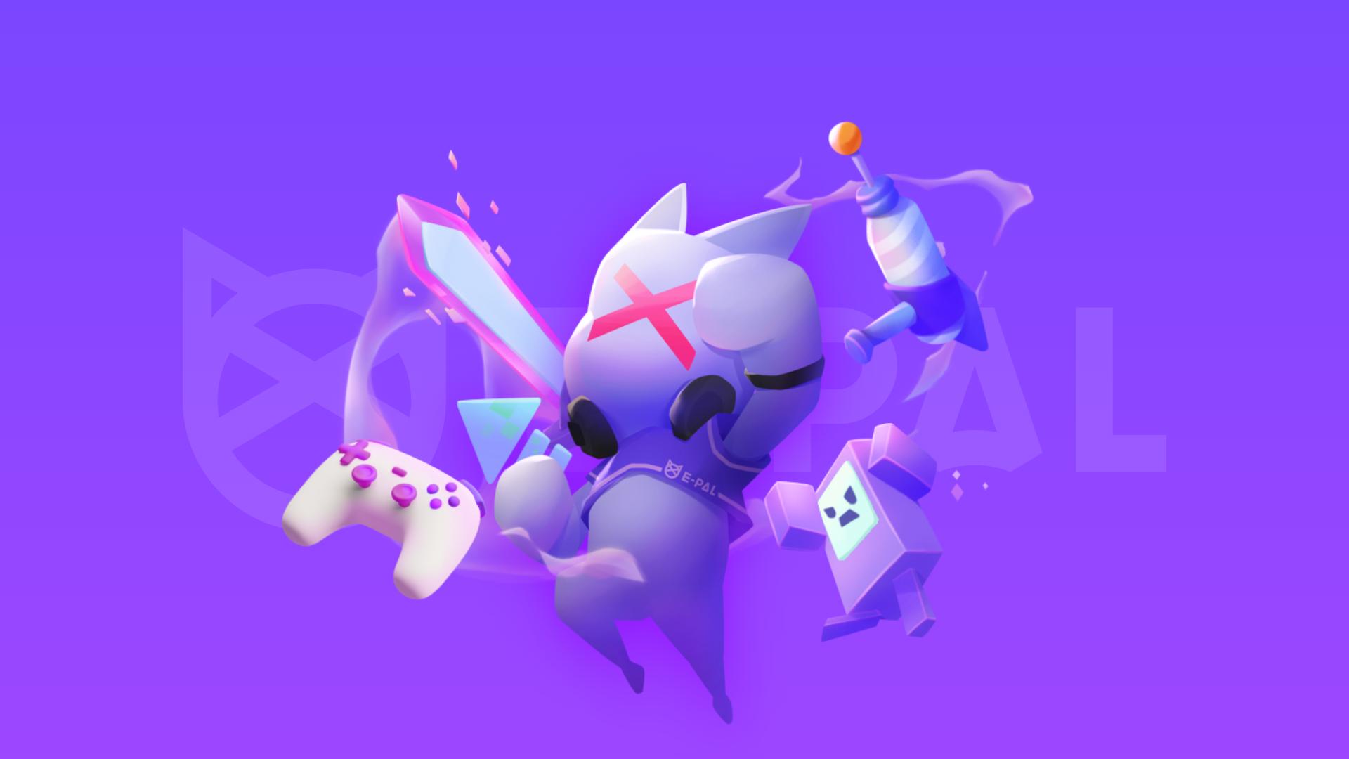 Discovery splash banner for E-Pal Community: Gaming | LFG | Chill | Social | Meme Discord server