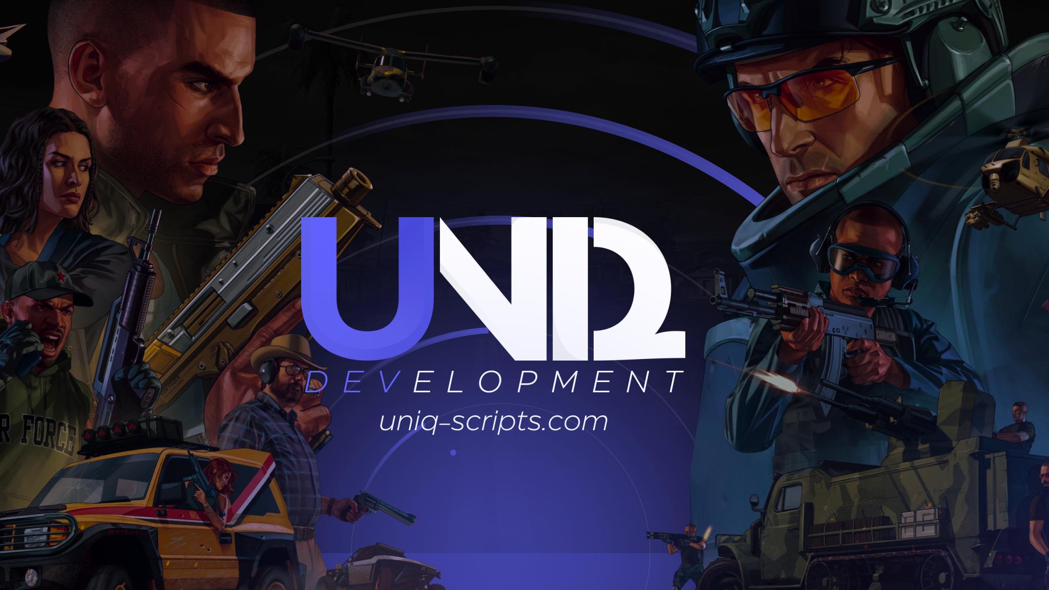 Discovery splash banner for UNIQ Discord server