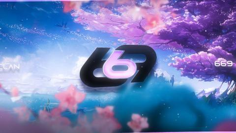Discovery splash banner for 669CLAN Discord server