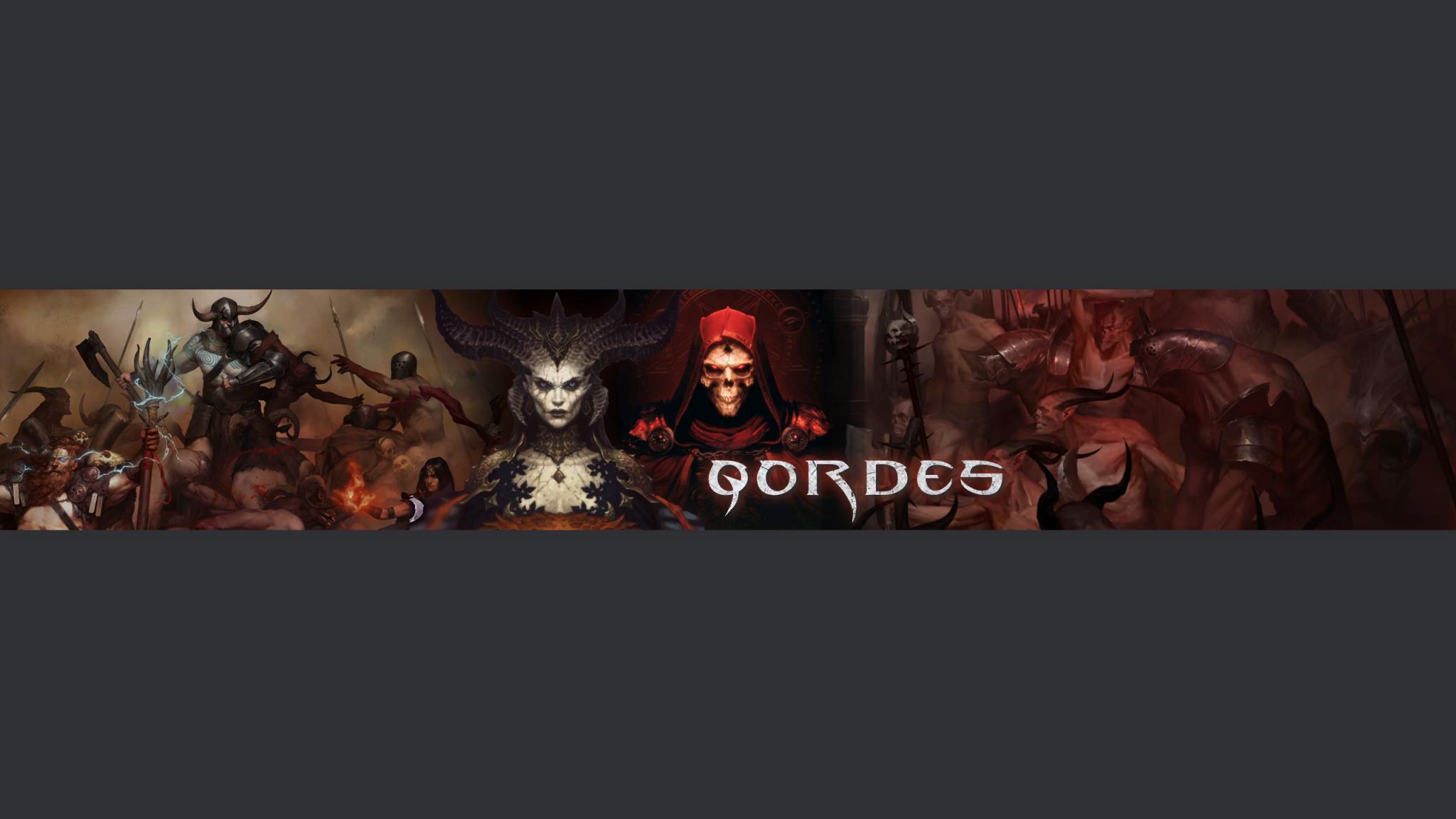 Discovery splash banner for Qordes Channel Community Discord server