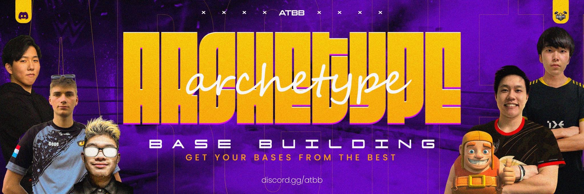 Discovery splash banner for Archetype Base Building Discord server