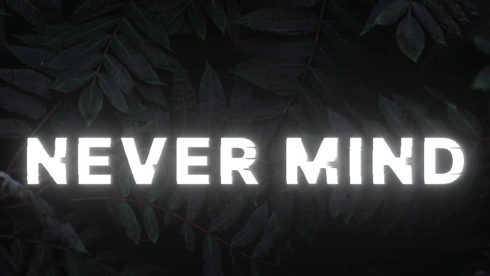 Discovery splash banner for NEVER MIND Discord server