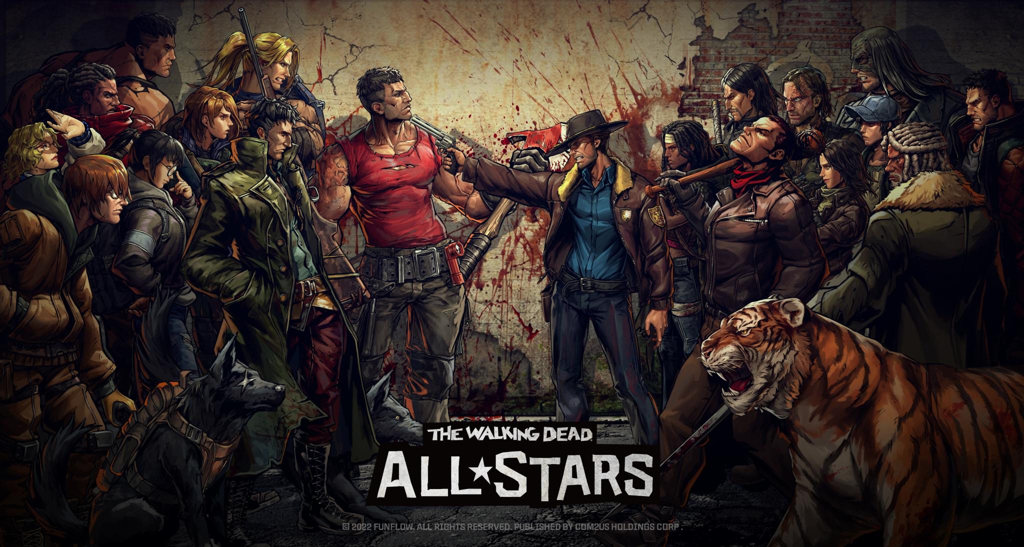 Discovery splash banner for TWD: All-Stars Discord server