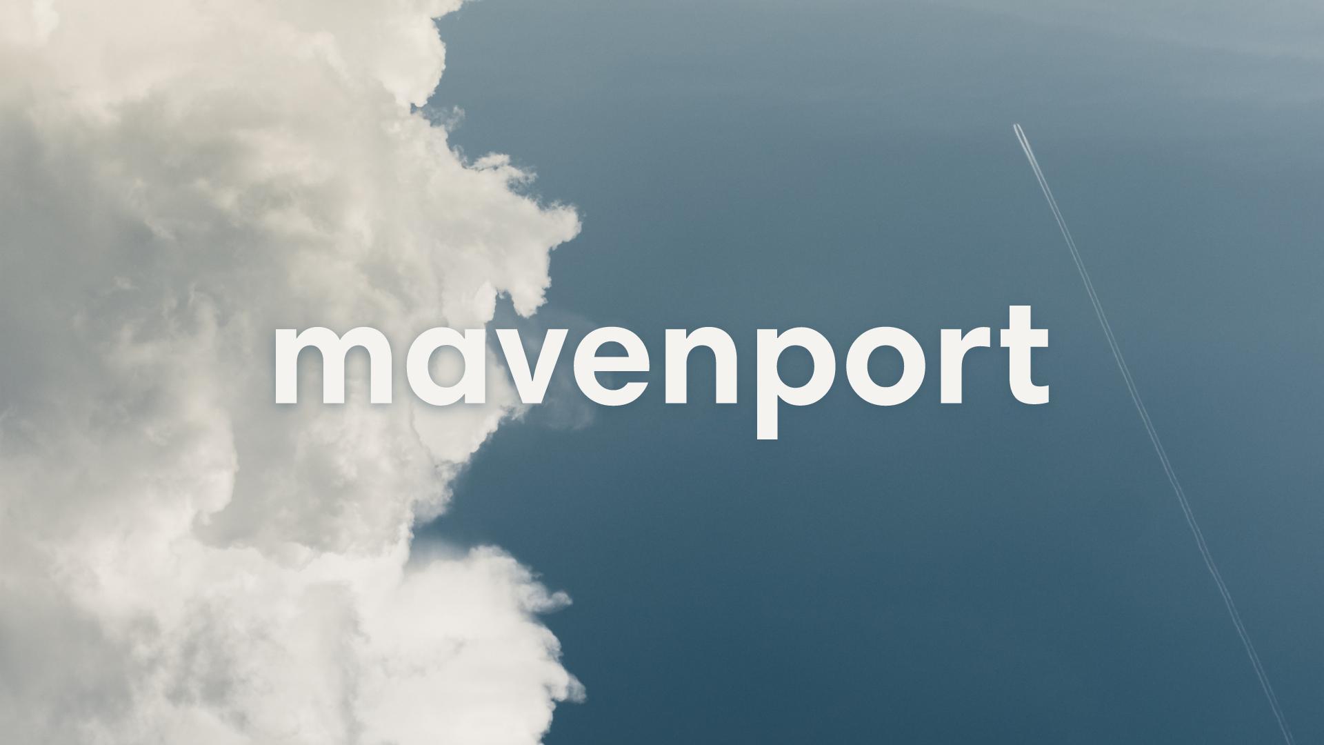 Discovery splash banner for Mavenport Discord server