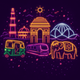 Discovery icon for New Delhi ™ || Social • Chill (fun)• Gaming • moj masti . Discord server