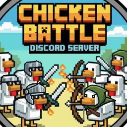Discovery icon for 12 ELYTRAS / ChickenBattle Discord server